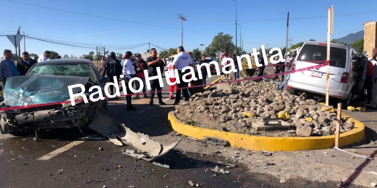 Un bebé sin vida y 6 personas más lesionadas en accidente automovilístico en Huamantla.