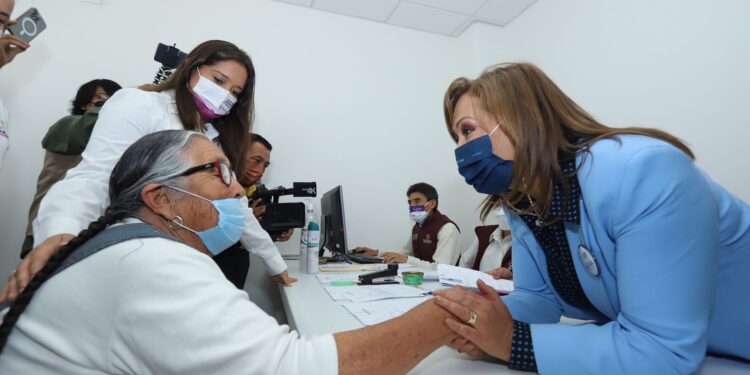 Inauguró gobernadora Lorena Cuéllar unidades de bienestar para tu salud en Nanacamilpa e Ixtacuixtla