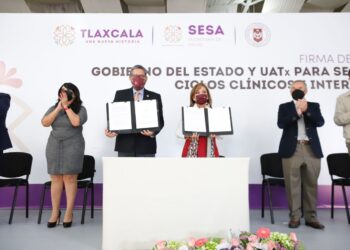 Signó gobierno del estado y la UATX convenio de colaboración en materia de salud.
