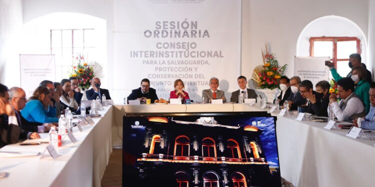 Gobernadora Lorena Cuéllar encabezó la primera sesión del CONSAFRAN