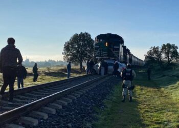 Se salva luego de ser arrastrado por el tren en Apizaco.