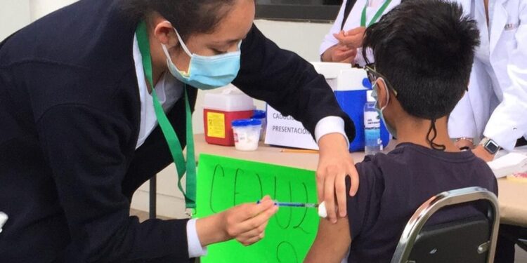 Iniciará vacunación para infantes en Tlaxcala este lunes en seis puntos