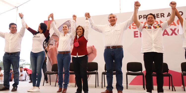 Lorena Cuéllar, ejemplo de la cuarta transformación y la mejor gobernadora que tendrá Tlaxcala: Augusto López