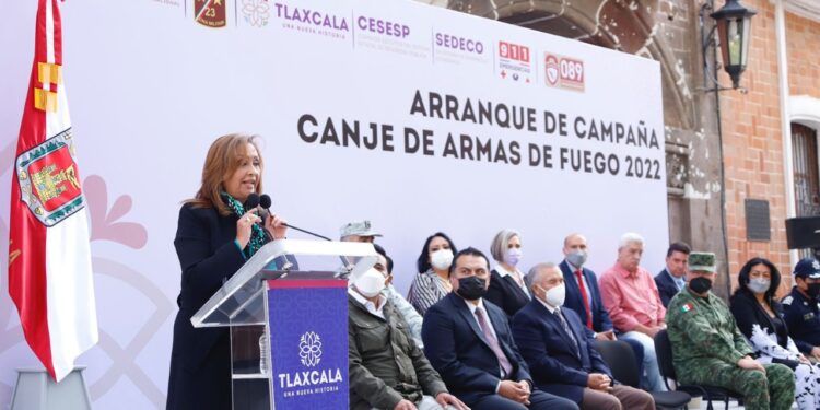 Con campaña de canje de armas, gobierno del Estado busca disminuir accidentes y delitos en Tlaxcala
