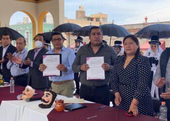 Acuerdan UPTX y ayuntamiento de Contla de Juan Cuamatzi abrir extensión de la universidad en este municipio.