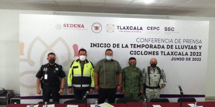 Prepara CEPC trabajo interinstitucional por temporada de lluvias.