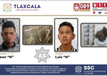 SSC detuvo a dos personas por presunta responsabilidad en delitos contra la salud