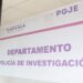 Agentes de investigación de la PGJE cumplimentan orden de aprehensión