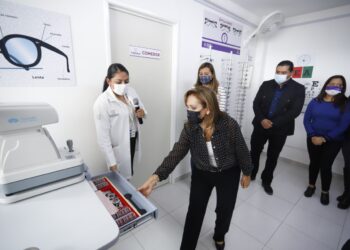 Gobernadora Lorena Cuéllar inauguró unidades de bienestar para tu salud en Tetla, Yauhquemecan y Contla