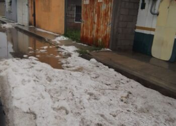 Daños severos tras diluvio en Huamantla.