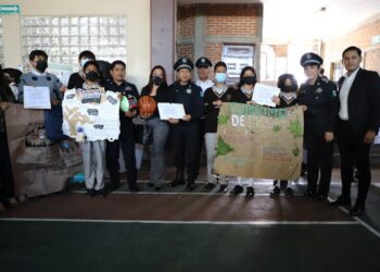 Clausura SSC semana “Juntos por la prevención del delito” en Tetlanohcan