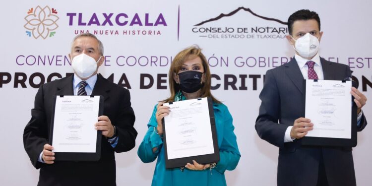 Presentó gobierno del estado y consejo de notarios el “programa de escrituración y testamento a bajo costo”