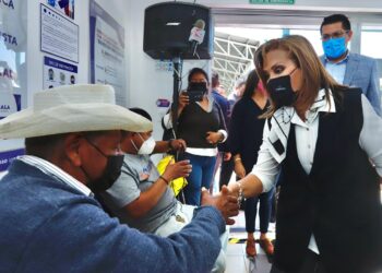 Inaugura Lorena Cuéllar unidades de bienestar para tu salud y nutrición en Calpulalpan.