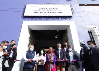 Reinauguró gobernadora Lorena Cuéllar casa club para el bienestar del jubilado y pensionado