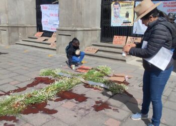 Nuevamente se manifiestan integrantes del movimiento de Xicohtzinco.