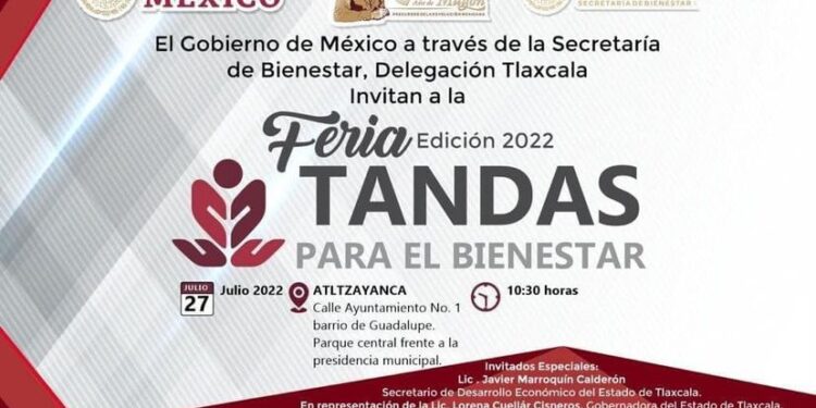Realizan Expo Feria de Tandas  para el Bienestar en Atltzayanca