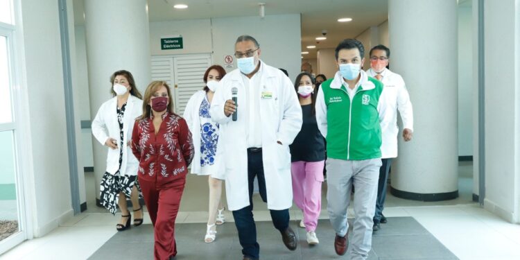 Autoridades estatales y federales inauguraron el hospital general de Tlaxcala “Lic. Anselmo Cervantes Hernández”