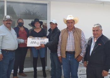 Entrega SIA los primeros 660 paquetes de especies menores en 11 municipios