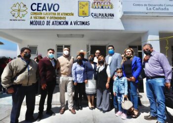 Inauguró Gobernadora Lorena Cuéllar módulo de atención a víctimas en Calpulalpan