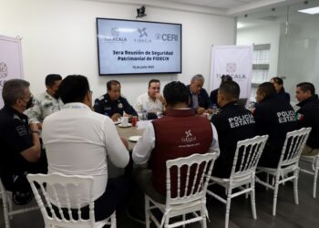 Participa SSC en reunión de seguridad con FIDECIX