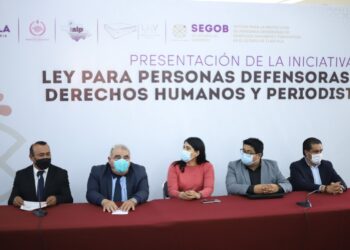 Presenta SEGOB propuesta de iniciativa de ley para la protección de personas defensoras de derechos humanos y periodistas