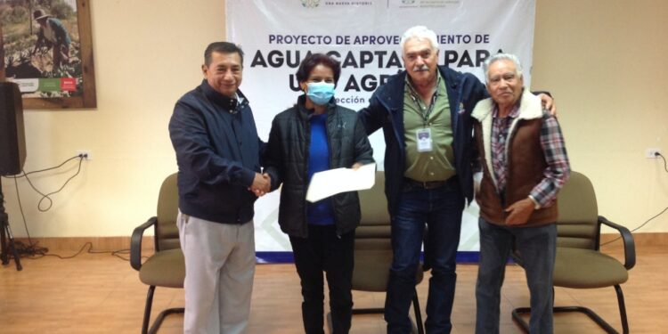 Entrega SIA cartas de autorización para construcción de jagüeyes