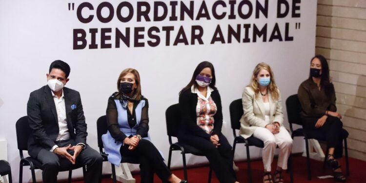 Presidió Gobernadora Lorena Cuéllar presentación de la coordinación de bienestar animal
