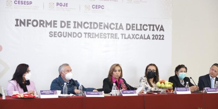 Somos la entidad con menor incidencia delictiva en el país por segundo trimestre consecutivo: Lorena Cuéllar