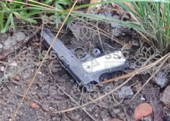 Asegura SSC arma de fuego en Acuamanala 