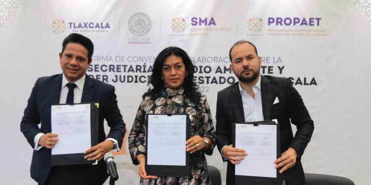 Firma SMA convenio de coordinación en materia de capacitación con el TSJE