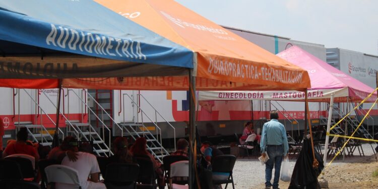 Llegan servicios médicos gratuitos del Dr. Vagón a Apizaco