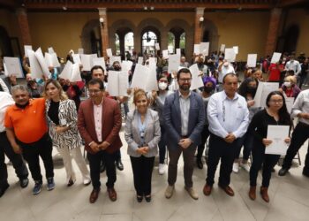 Proceso de escrituración en Tlaxcala, el más ágil del país: gobernadora Lorena Cuéllar