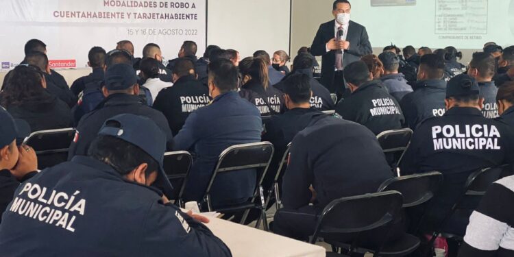 Trabajan la CESESP y SEPROBAN para prevenir delitos bancarios en Tlaxcala