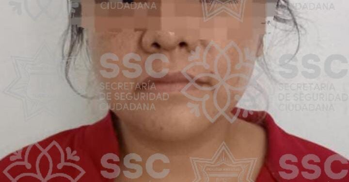 Detiene SSC a femenina por robo a tienda de departamental 
