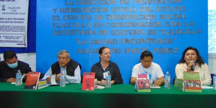 Realiza sc presentación del libro la ciudad encontrada en el cereso de Tlaxcala