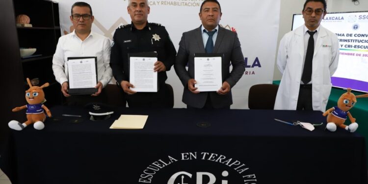 Acuerda SSC y CRI colaborar a favor de las personas privadas de su libertad