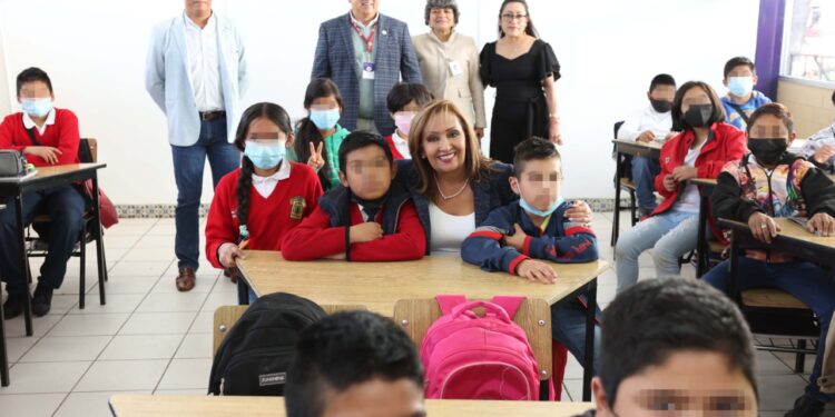 Supervisó gobernadora Lorena Cuéllar rehabilitación de infraestructura educativa con una inversión de 21.1 mdp