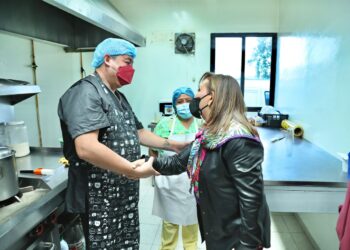 Visitó gobernadora Lorena Cuéllar hospital imss-bienestar de Nativitas