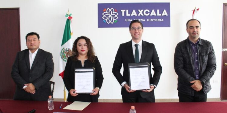 Rubrican convenio sedeco y sistema anticorrupción para la implementación de la firma electrónica