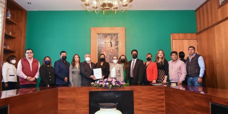 Recibe LXIV Legislatura “Avances de la Transformación en Tlaxcala”