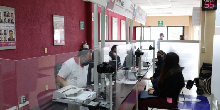 Módulos fijos del INE Tlaxcala amplían de 8:00 a 20:00 horario de atención