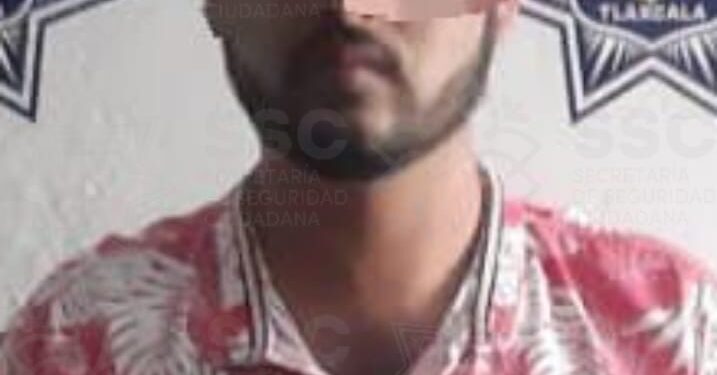 Detiene ssc a sujeto por posesión ilegal de enervantes en Apizaco