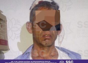 Rescata SSC a menor y detiene a sujeto por violencia intrafamiliar 