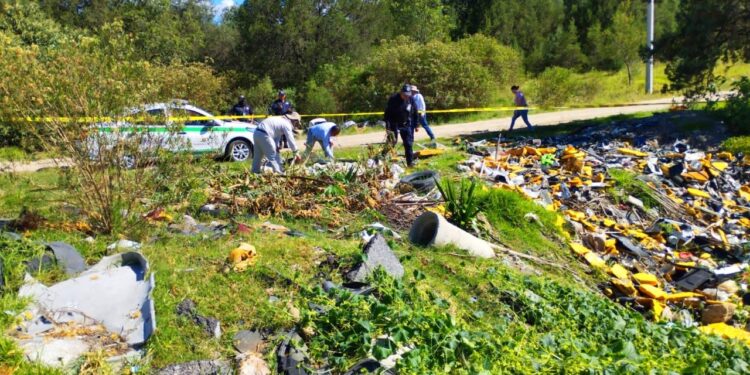 PROPAET clausura tiradero clandestino en Tzompantepec