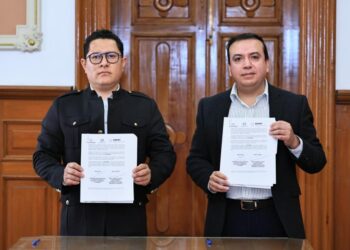 Firmaron convenio FIDECIX y UIPET en materia de seguridad industrial y financiera