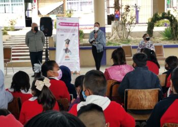 Llega a Zitlaltepec “El Tribunal Electoral va a la Escuela” con títeres