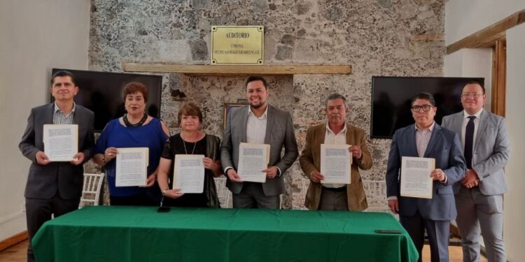 Firma “casa Tlaxcala” convenios de colaboración con cámaras empresariales