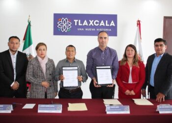 Firma SEDECO convenio con Tetla para manejar la firma electrónica avanzada