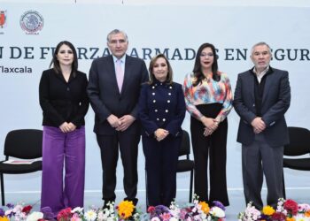 Encabezó adán Augusto López y Lorena Cuéllar diálogo “participación de fuerzas armadas en seguridad pública”