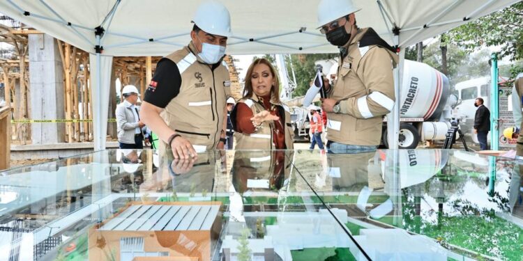 Supervisa gobernadora avance de la obra del C5i